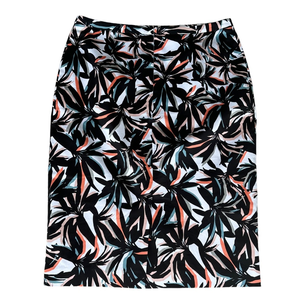 Pure collection women’s Leaves print Multicolor Skirt Pencil Style Size‎ 6